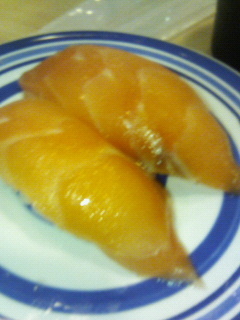 厚切りサーモン