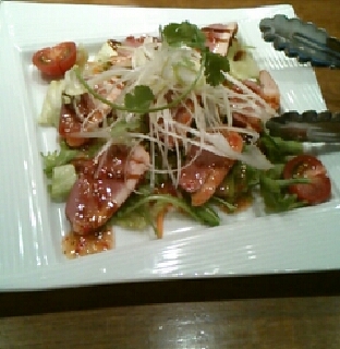 あぶりガモの冷製