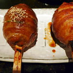 肉巻きおにぎり棒