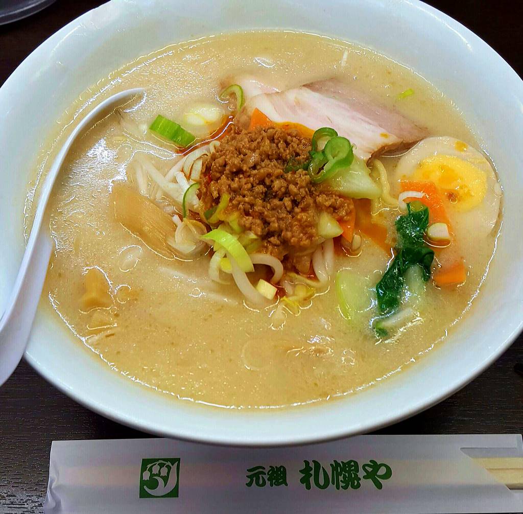 濃厚白味噌ラーメン