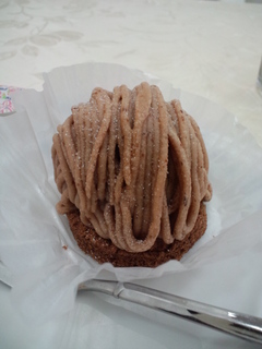 渋皮栗のモンブラン