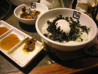 ネギたまごはん