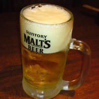 サントリーモルツ天然水仕込み中ジョッキ