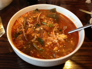 ユッケジャン定食