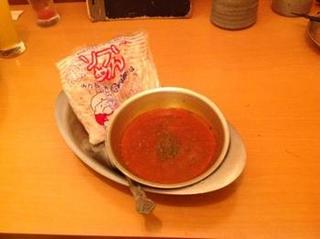 ソフト麺　ミートソース