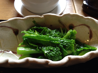 菜の花のおひたし