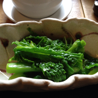 菜の花のおひたし