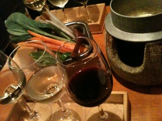 有機野菜のチーズフォンデュ