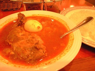 スリランカ風チキンスープカレー