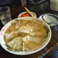 チャーシュー麺　￥６００