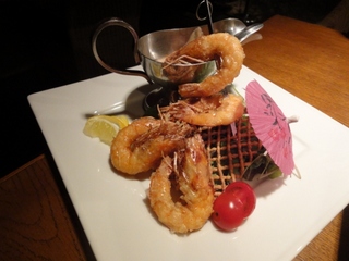 エビのタルタルソース添え