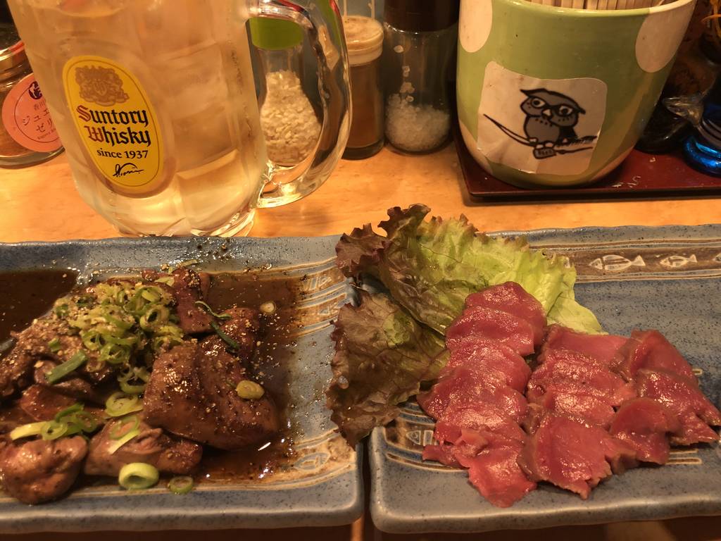 裏メニュー：フレッシュレバーの旨タレ焼き