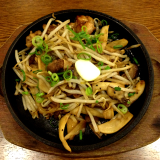 とりとめがひらきのこのバター醤油鉄板