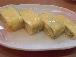 烏骨鶏の出汁巻き玉子