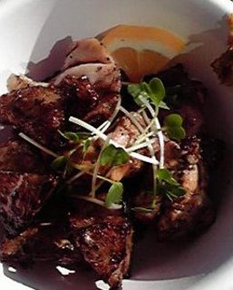 福島県産地鶏と門真れんこんの炭火焼