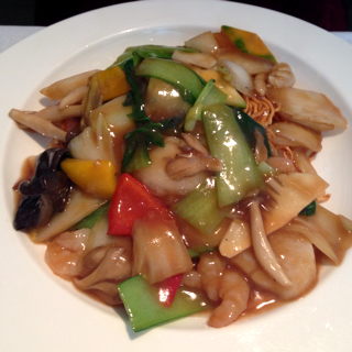 野菜入りあんかけ焼きそば