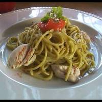 鶏肉のジェノベーゼパスタ