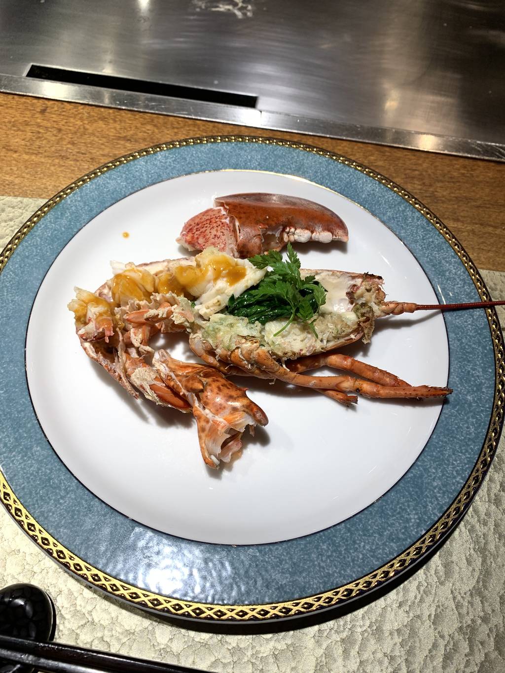 活けオマール海老