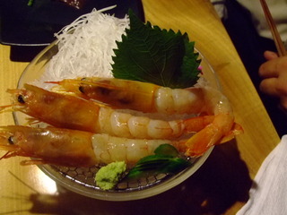 ボタン海老刺し