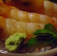 ボタン海老刺し