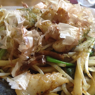 ホルモンうどん