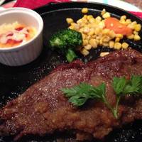 国産和牛のステーキランチ