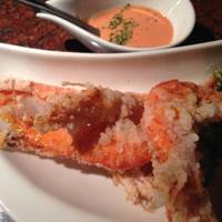 ソフトシェルシュリンプのフライ