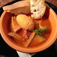 マドリード名物牛モツ煮込み