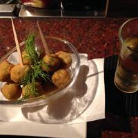 アンチョビ詰めオリーブのフライ