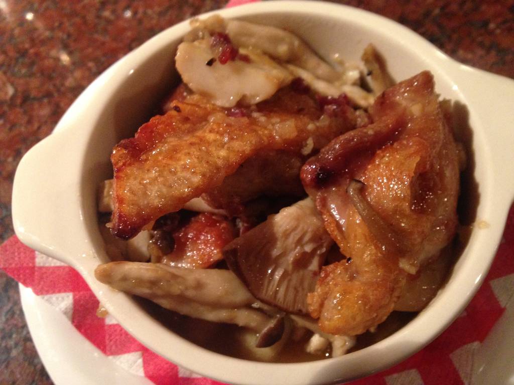 つくば鶏のオイル焼き