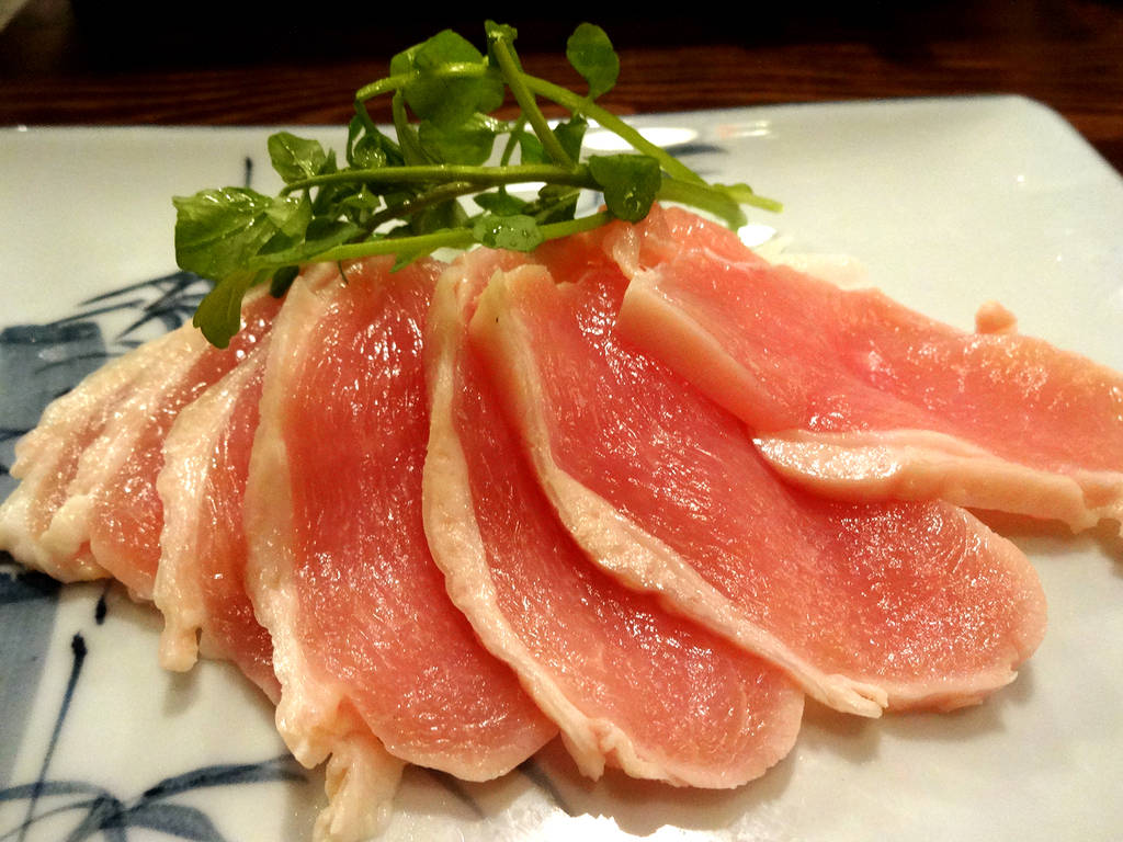 健味鶏の生ハム風