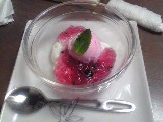 ブルーベリーレアチーズ