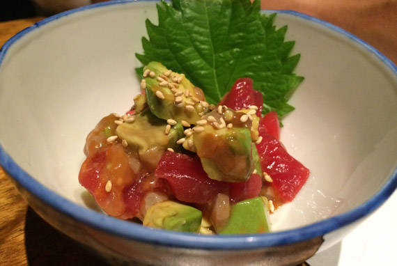 極しびしゃぶ（特選南鮪大トロ・目梶木） 