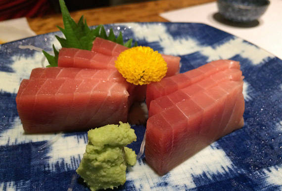 極しびしゃぶ（特選南鮪大トロ・目梶木） 