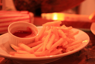 チーズフライドポテト