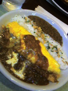 ハヤシとドライのハーフ