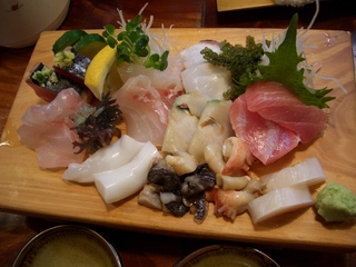 刺身盛り合わせ