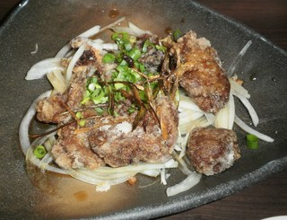 霧島鶏レバー唐揚げポン酢