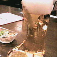 ブーツグラスビール