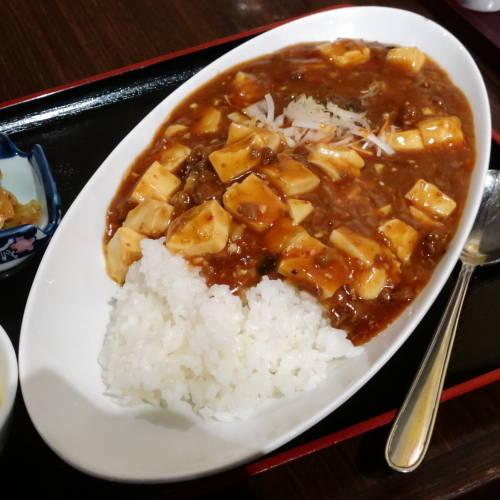 マーボ豆腐丼