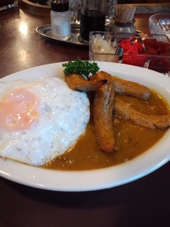 ジャーマンエッグビーフカレー