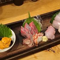 得刺身五点盛り小