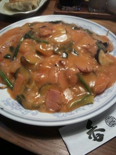 チーズあんかけ焼きそば