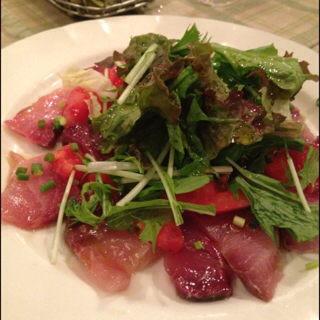 ブリのカルパッチョ