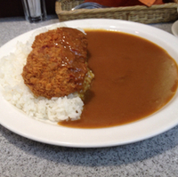 ヒレカツカレー