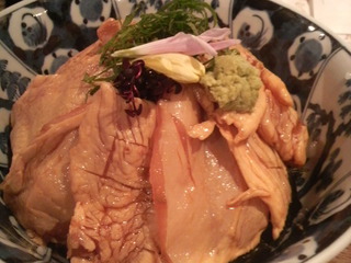 鳥わさ丼