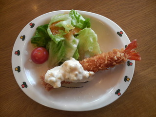 お子様エビフライ