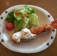 お子様エビフライ