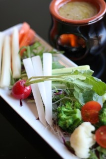 新鮮野菜スティック　バーニャカウダソース