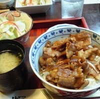 Ｍｉｎｉ豚すき焼き丼